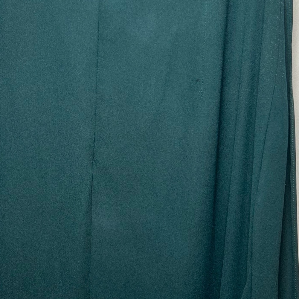 Lulu's Dark Teal Blue Green Maxi Dress - Picture 15 of 15